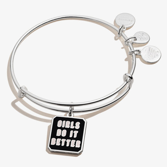 'Girls Do It Better' Charm Bangle