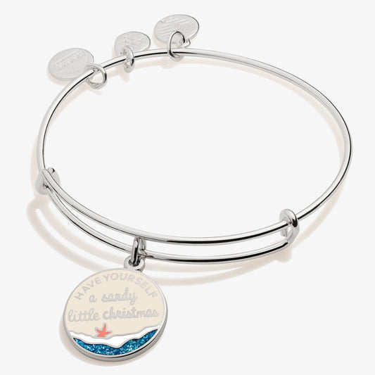 'Have Yourself A Sandy Little Christmas' Charm Bangle