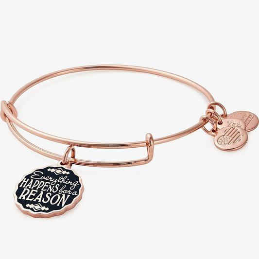 'Everything Happens for a Reason' Charm Bangle
