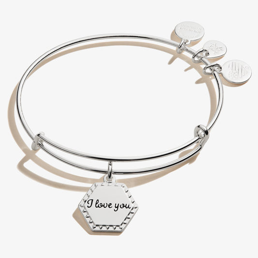 'I Love You Charm' Bangle