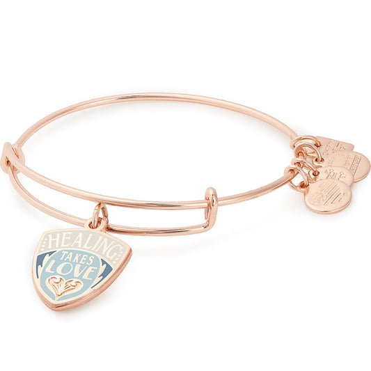 'Healing Takes Love' Charm Bangle